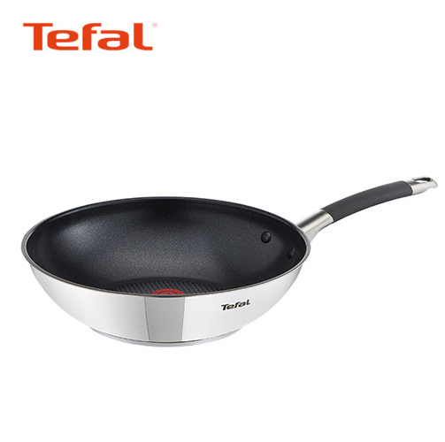 테팔 일리코 스테인레스 무쇠 스텐 볶음팬(wok) 28cm